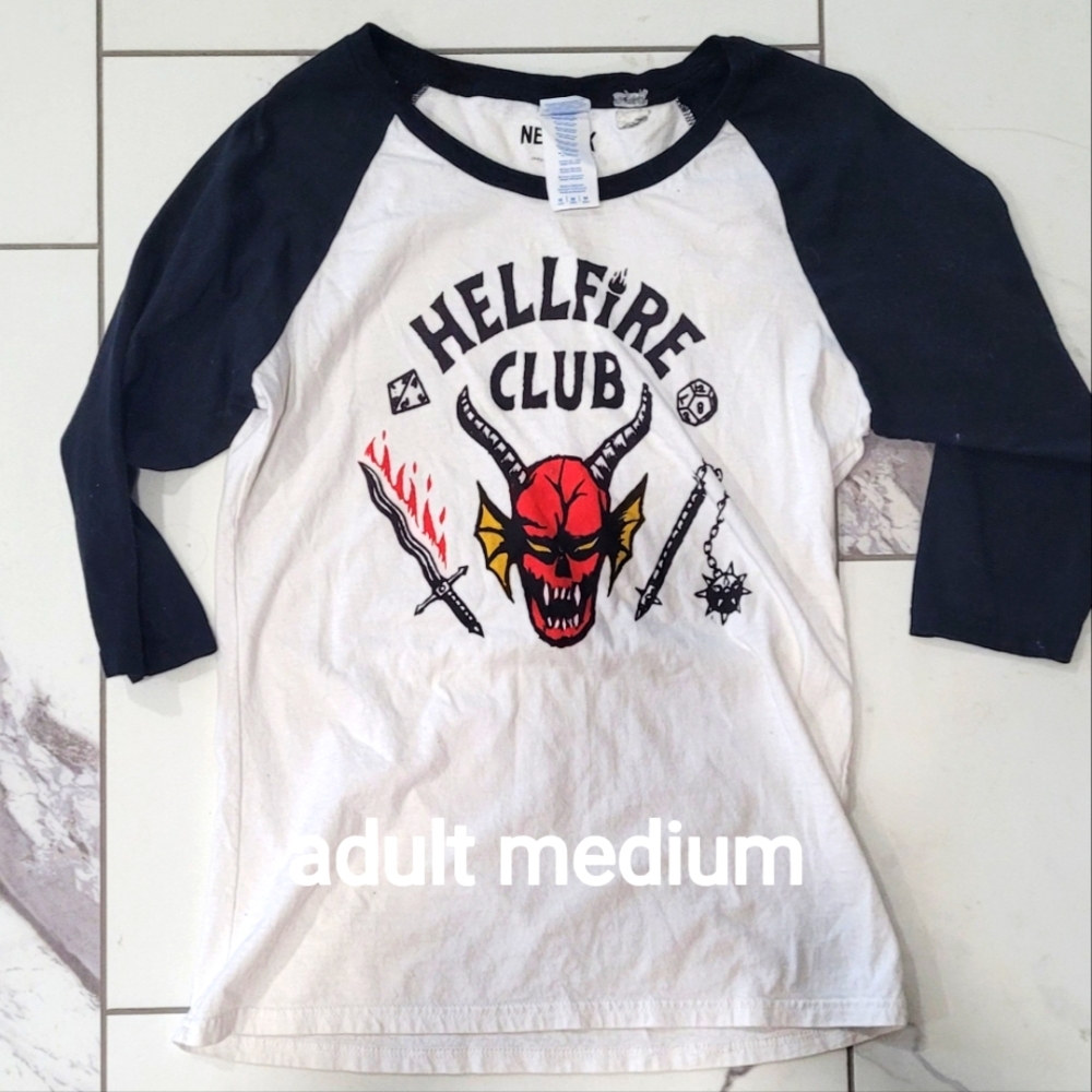 Netflix Stranger Things t-shirt. Adult medium